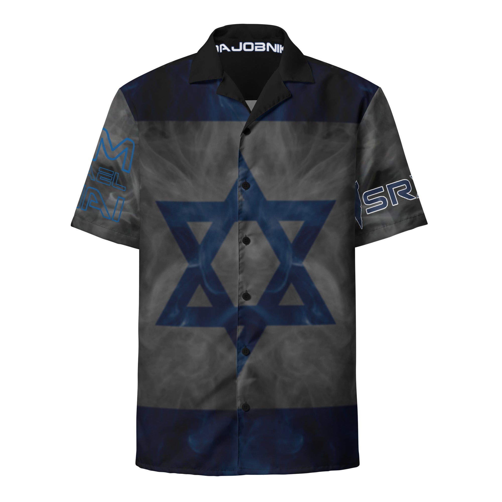 DaJobnik Official Magen David Smokey Unisex Button-Down T-Shirt 01