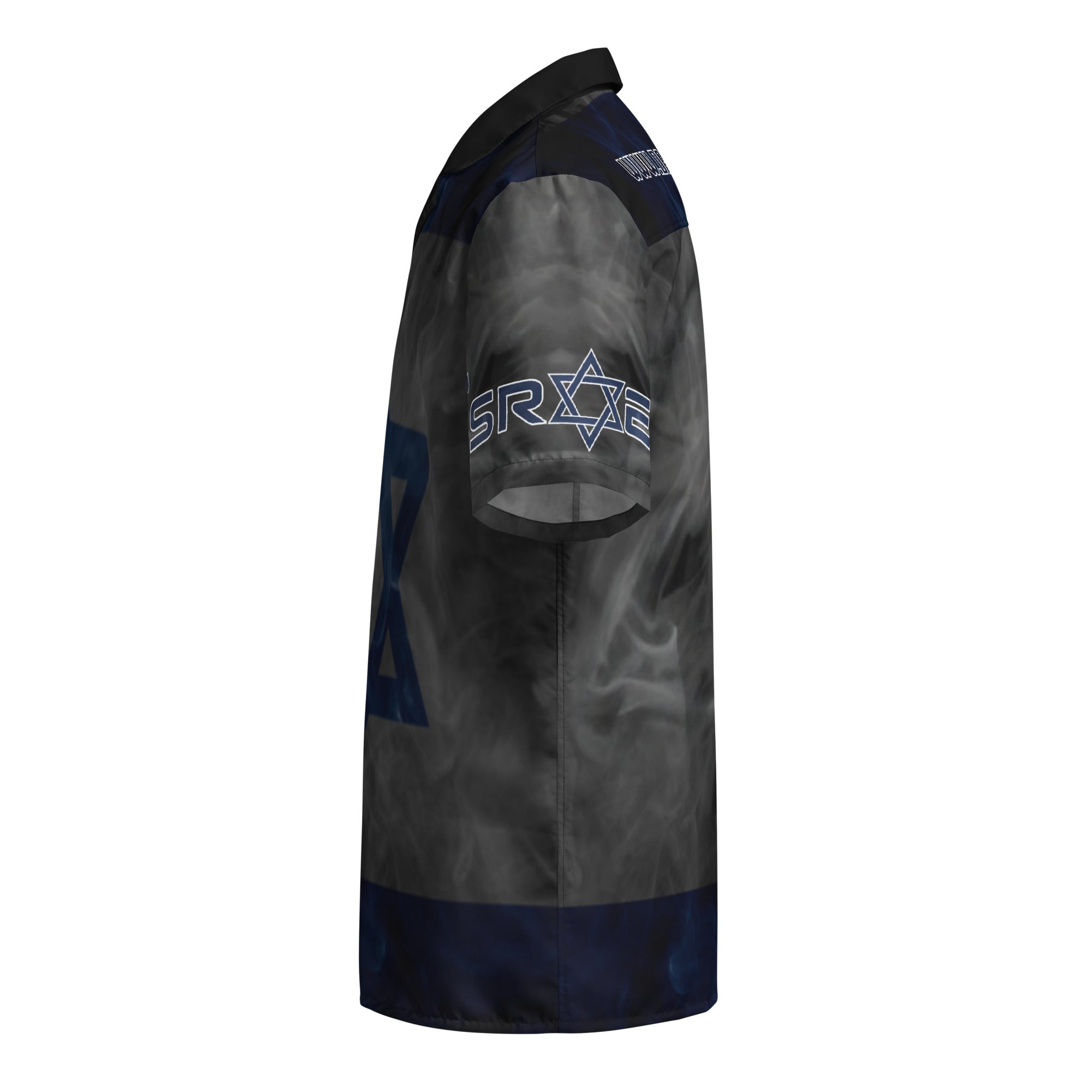 DaJobnik Official Magen David Smokey Unisex Button-Down T-Shirt 03