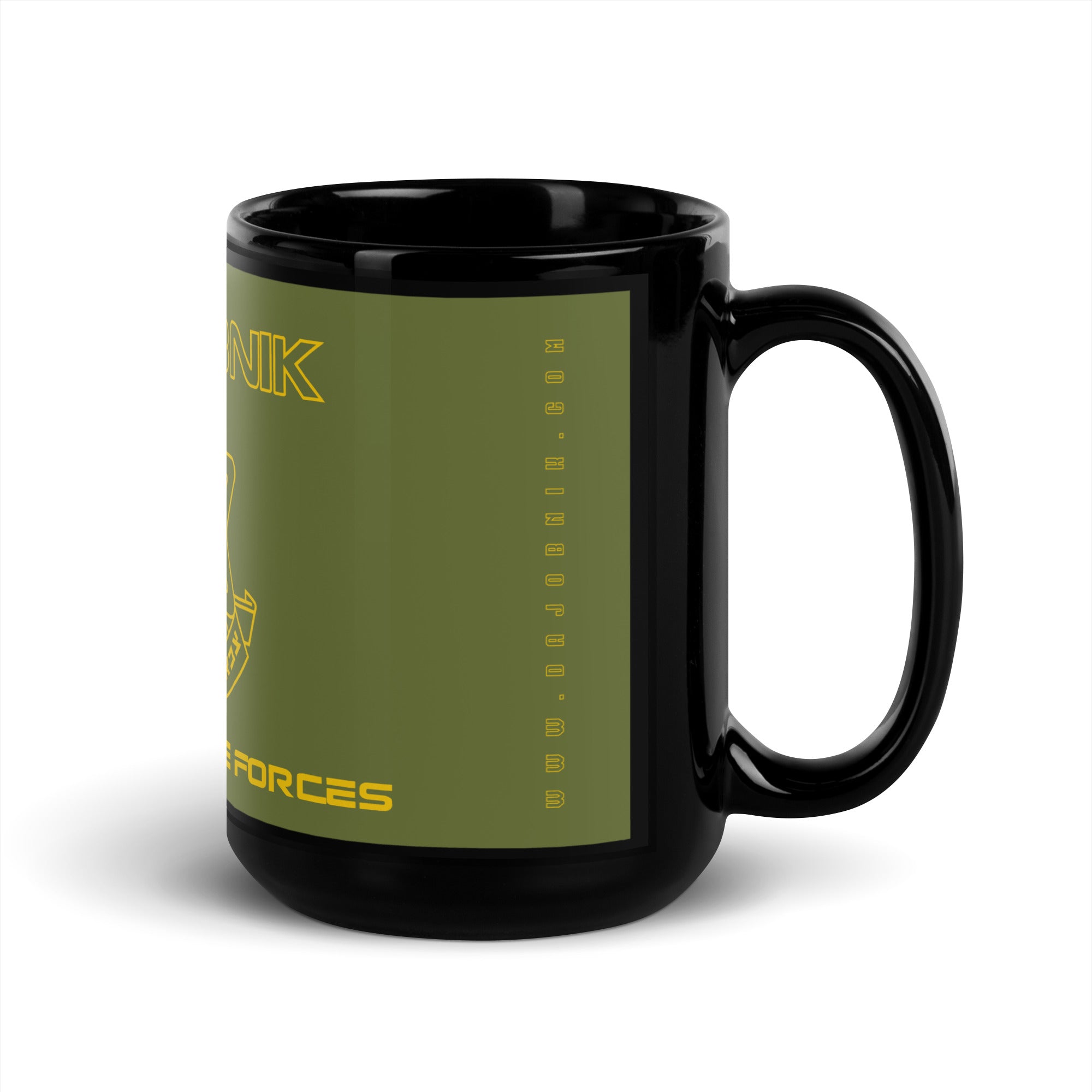 DaJobnik IDF 15oz Black Glossy Mug 02