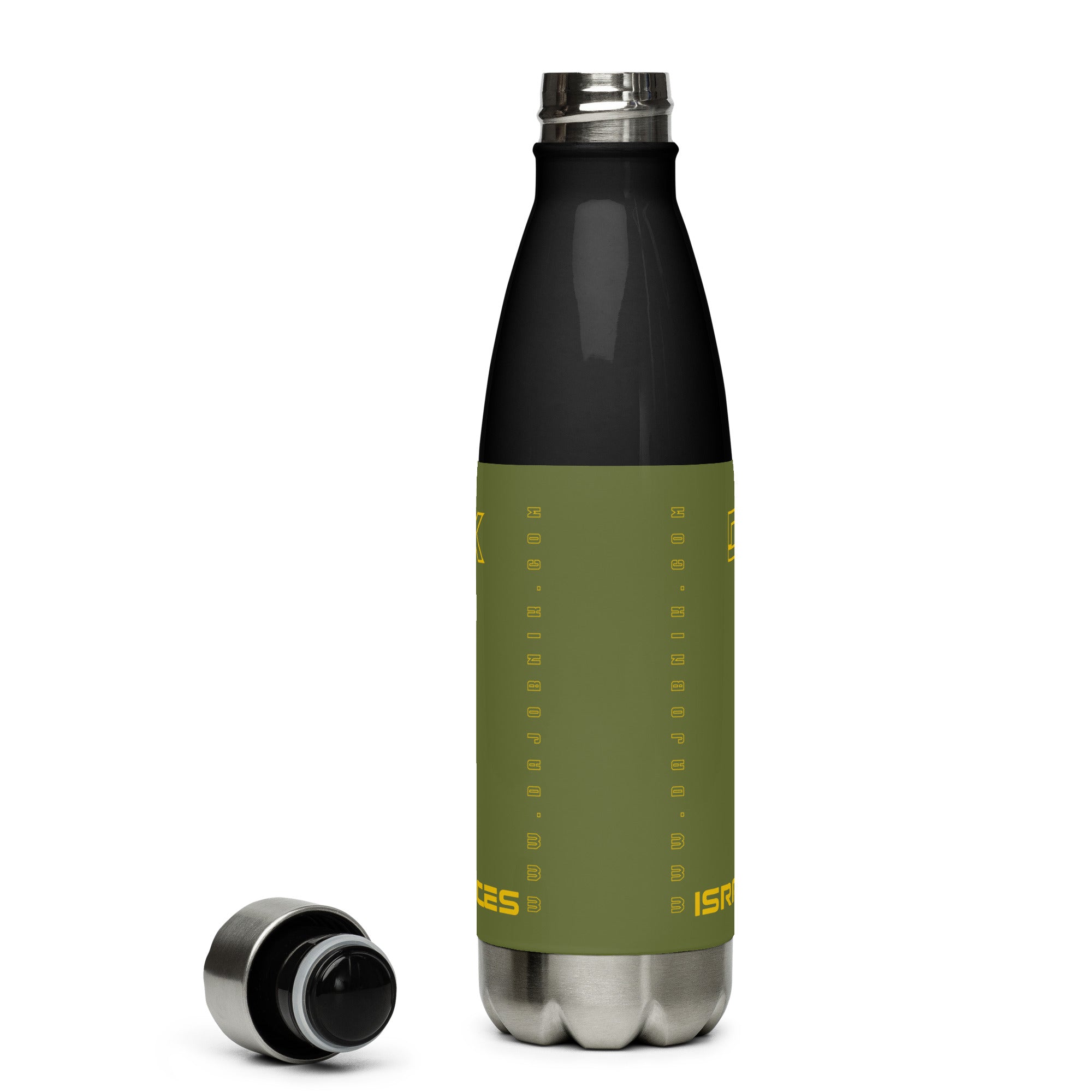 DaJobnik IDF Stainless Steel Water Bottle - Military Strength and Style 04