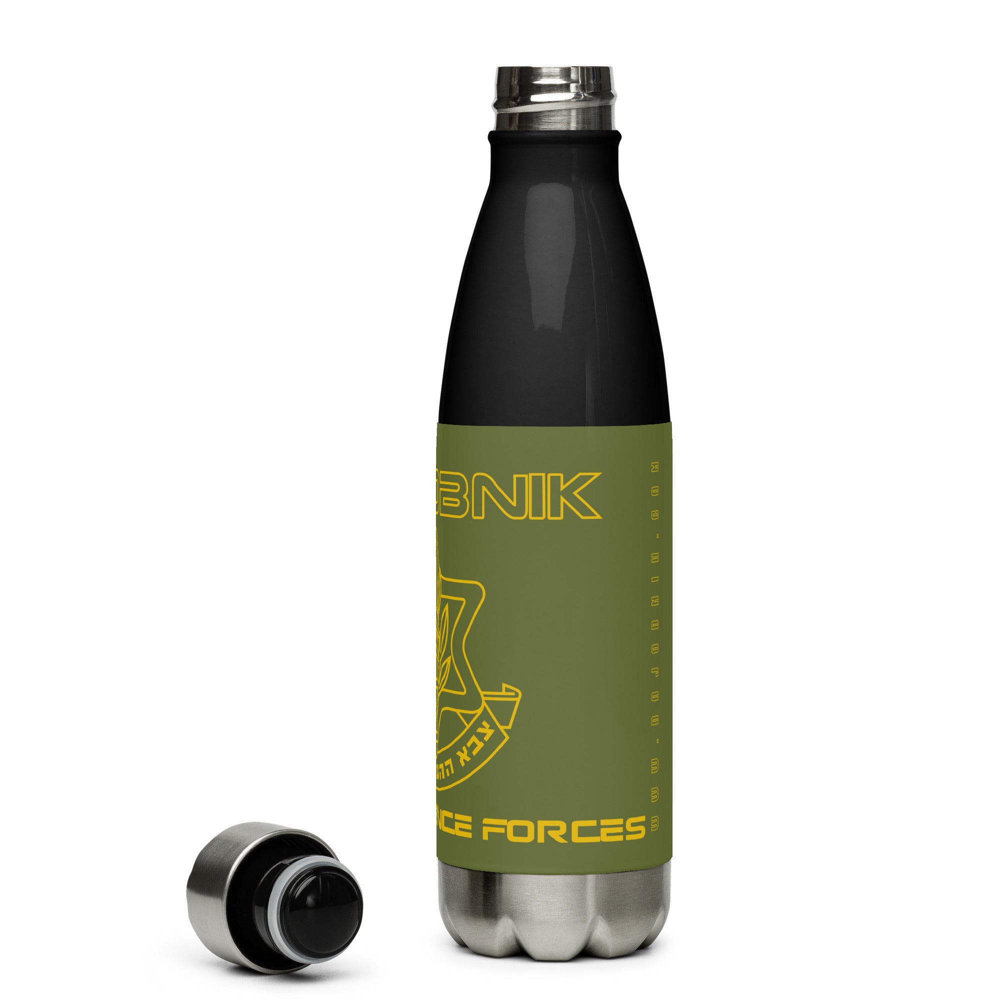 DaJobnik IDF Stainless Steel Water Bottle - Military Strength and Style 02