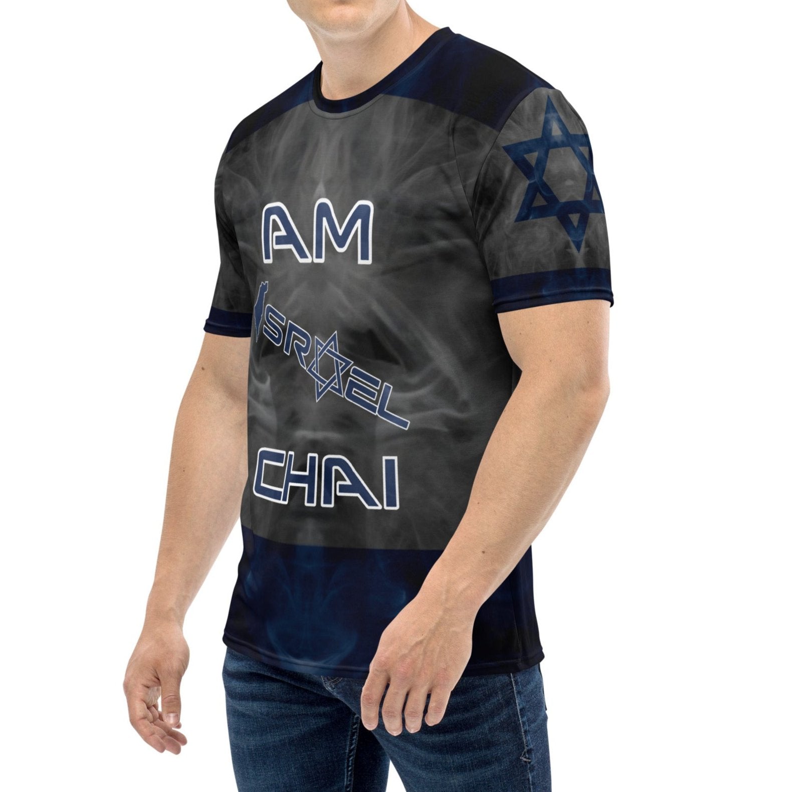 Unstoppable Am Israel Chai All-Over T-Shirt 03 | DaJobnik 