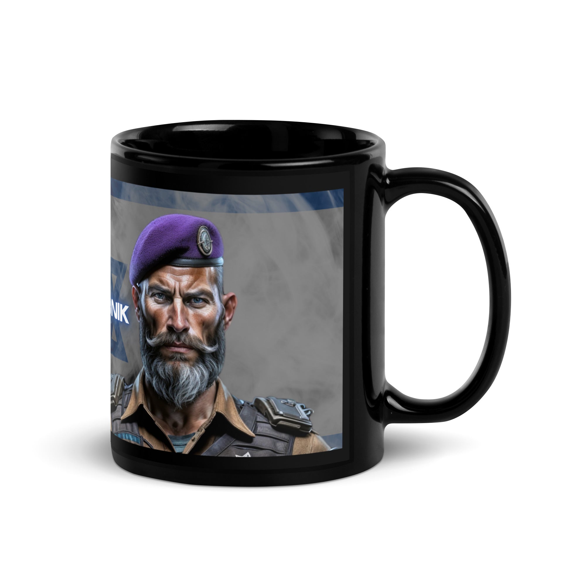 Dajobnik OFFICIAL Black Glossy Mug 11 oz 02