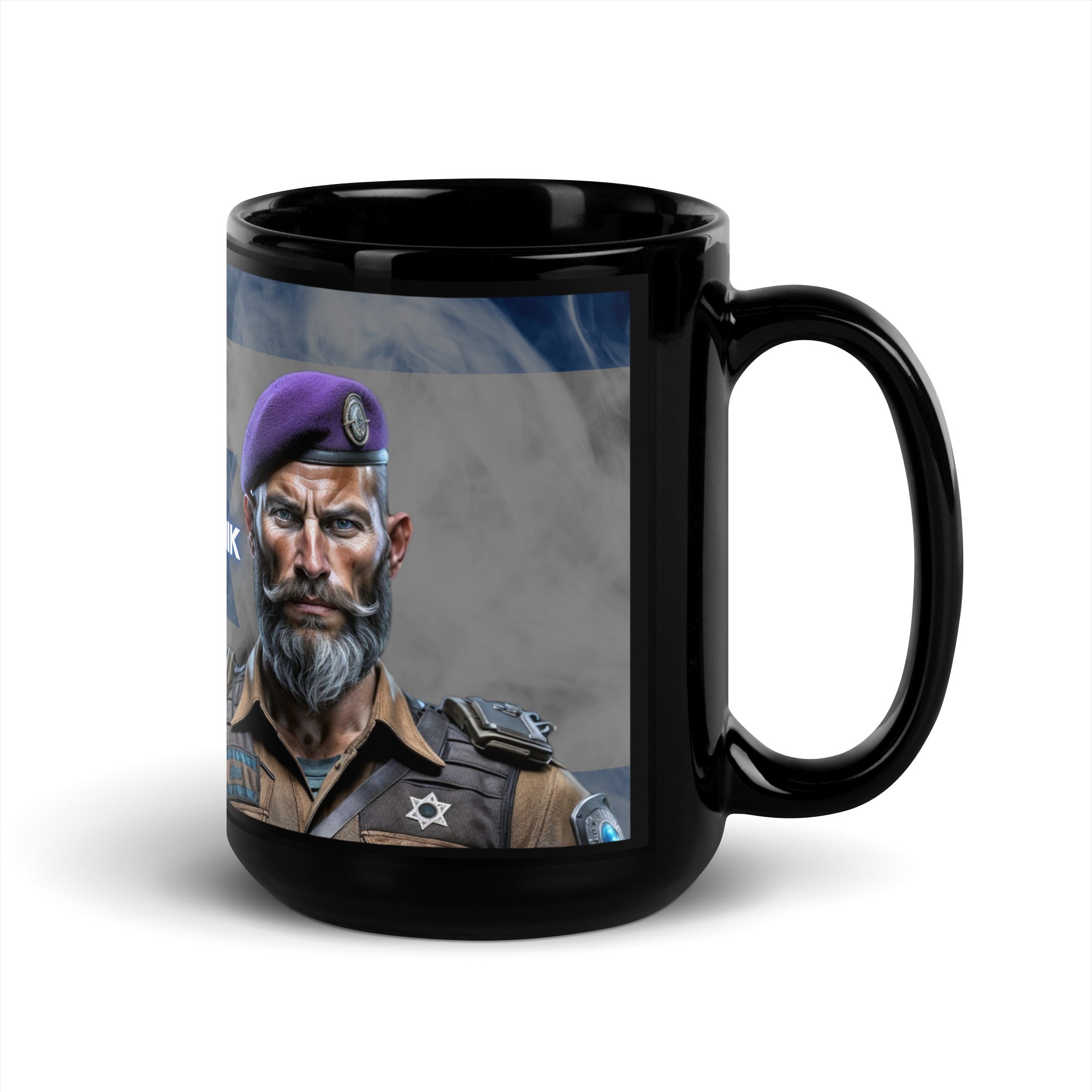 Dajobnik OFFICIAL Black Glossy Mug 15 oz 02