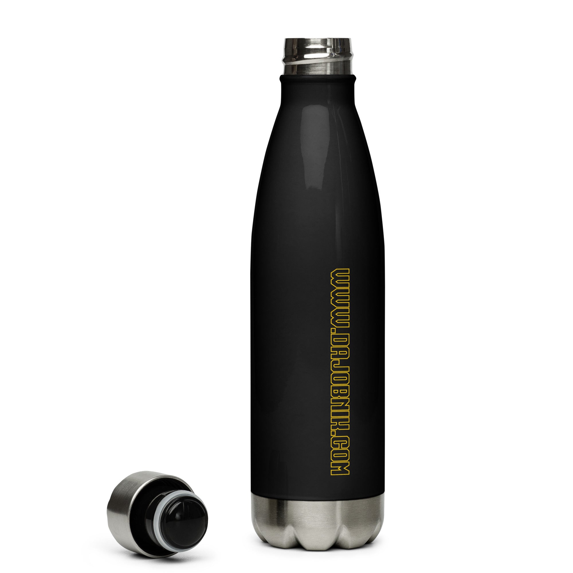 IDF Stainless Steel Water Bottle by DaJobnik Black 05