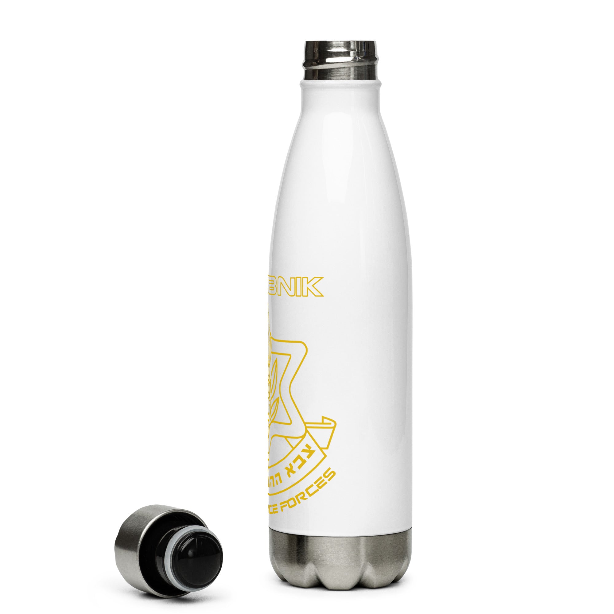 IDF Stainless Steel Water Bottle by DaJobnik White 04