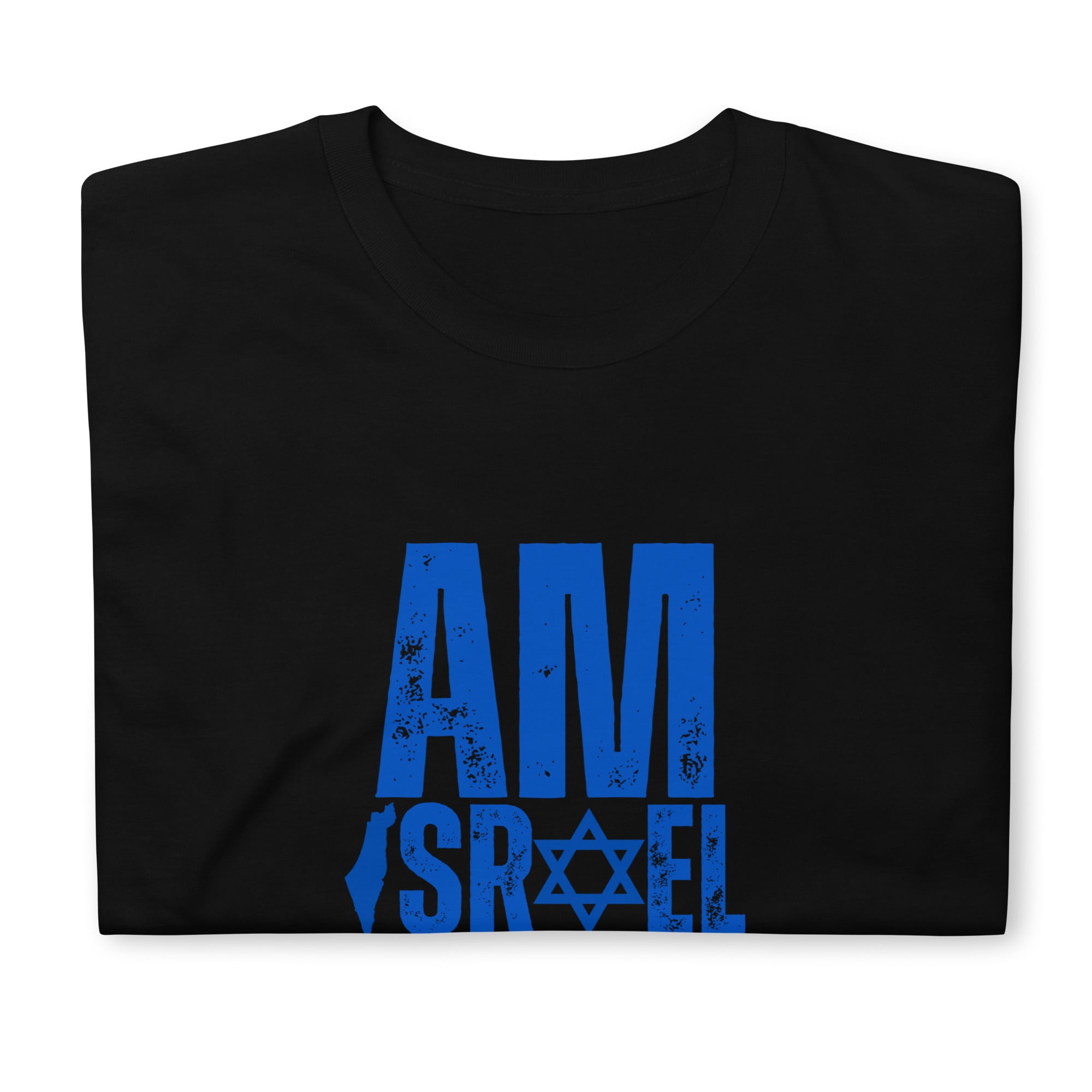 Celebrate Life with the Am Israel Chai Unisex T-Shirt Black 06