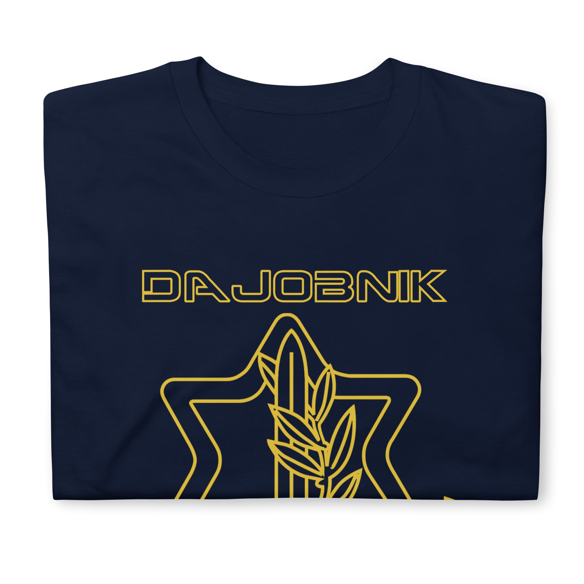 DaJobnik IDF Short-Sleeve Unisex T-Shirt Navy 06