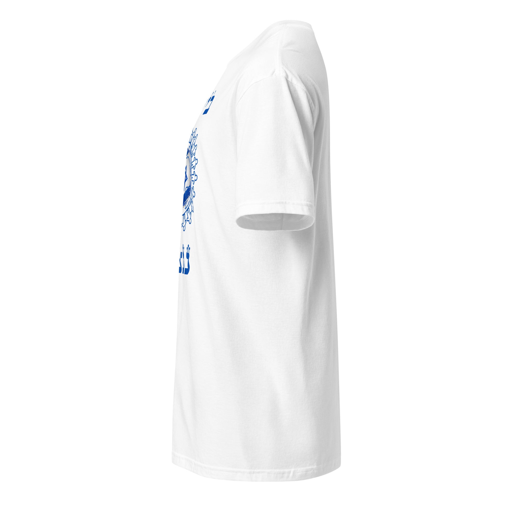 "Beyahad Nenatzeah" ביחד ננצח Short-Sleeve Unisex T-Shirt White 03 | Dajobnik